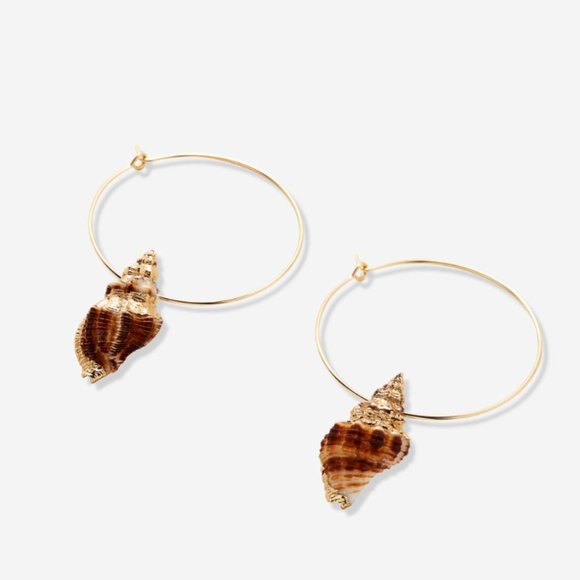 NWOT Bryan Anthonys Listen Hoop Earrings - Picture 2 of 4